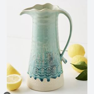 Anthropologie Old Havana Pitcher